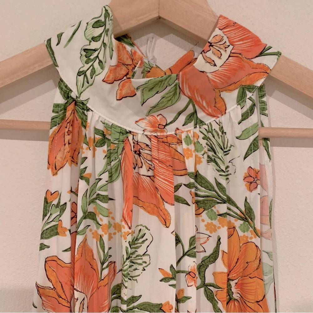 Floral Halter Dress